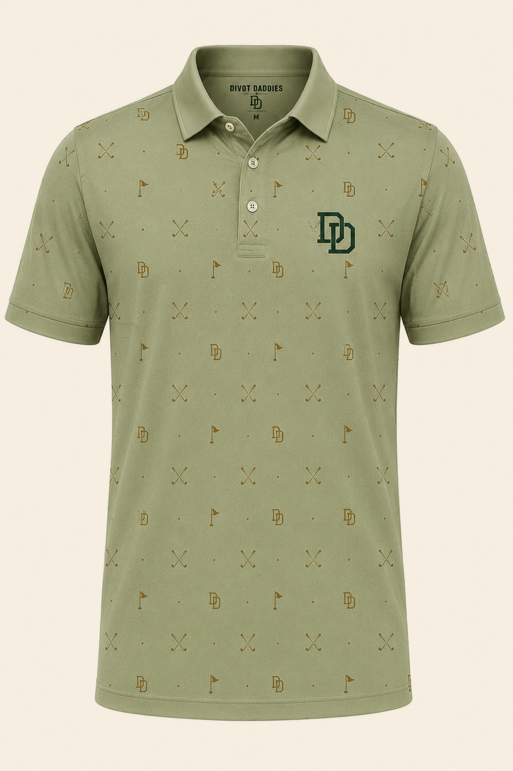 Divot Daddies sage polo concept