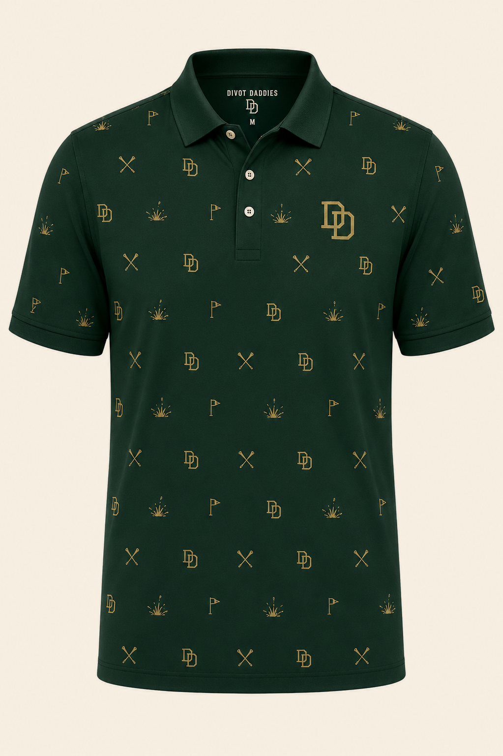 The Divot Daddy polo concept